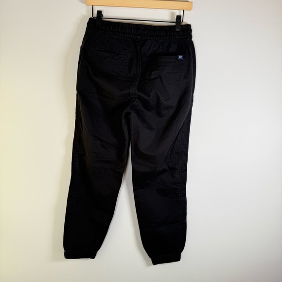 Gap Essential Minimalist Elastic Drawstring Waist Jogger Sweatpants Black XS NWT - Picture 5 of 6